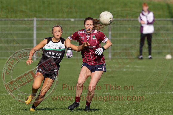 Aghadrumsee (2-12) V Tempo (2-11) (aet) in Ladies Intermediate GAA Football Championship Final-17