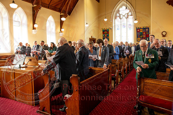 The South East Fermanagh Foundation (SEFF) Victims Group 11th annual service of Remembrance at Ballinamallard Methodist Church-9