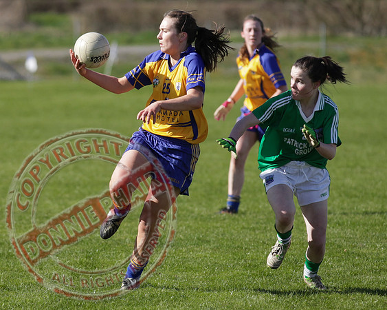 Fermanagh Cladies V Clare in GAA Football.