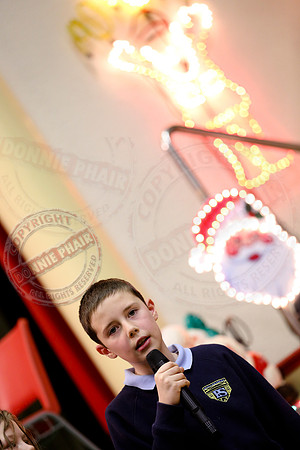 Community Carol Service in St. Mary's Hall, Tempo.