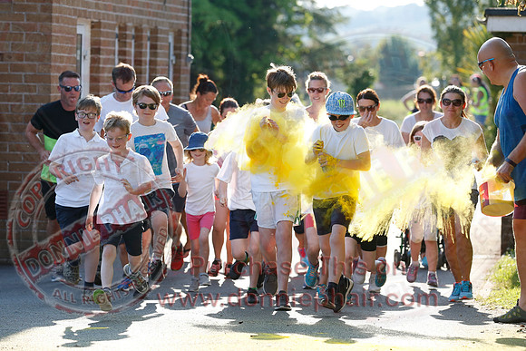 Colour Run in aid of Derrygonnelly Controlled Primary School-9
