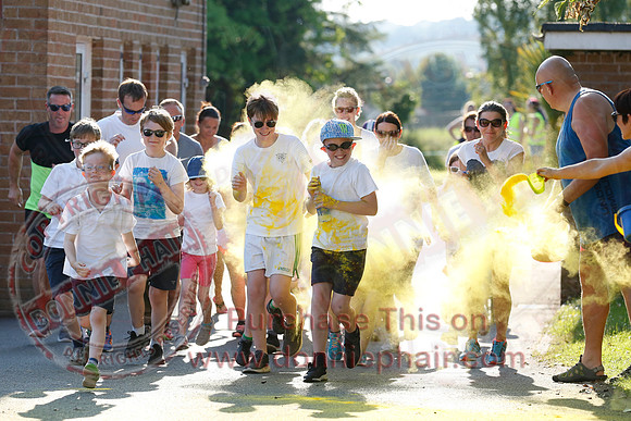 Colour Run in aid of Derrygonnelly Controlled Primary School-10