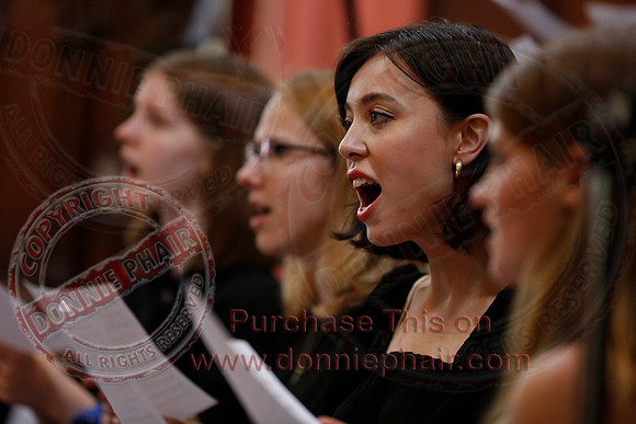 Matthew Murphy conducting the The Corpus Christi College from Oxford in St. Macartins Cathedral, Enniskillen.-4