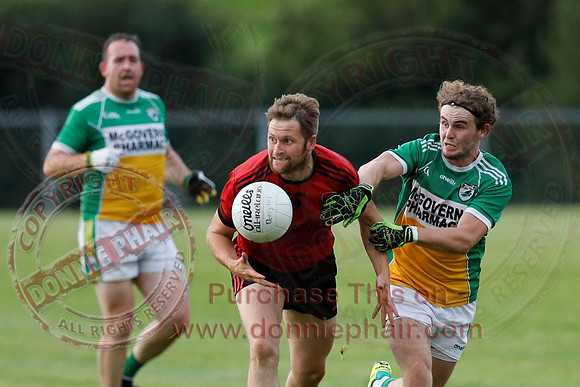 Maguiresbridge (0-16) V Derrylin (1-13) in Senior GAA Football League Division One-2