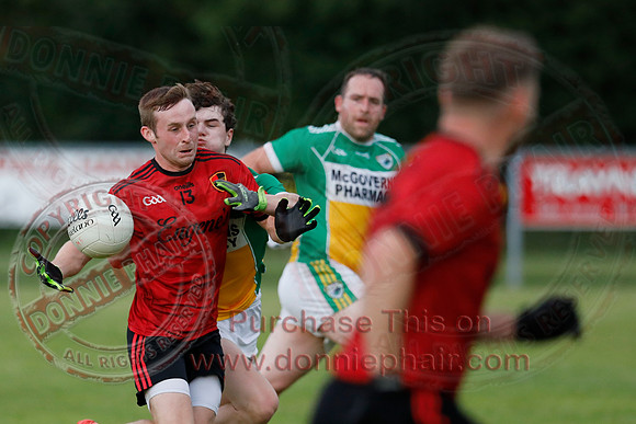 Maguiresbridge (0-16) V Derrylin (1-13) in Senior GAA Football League Division One-8