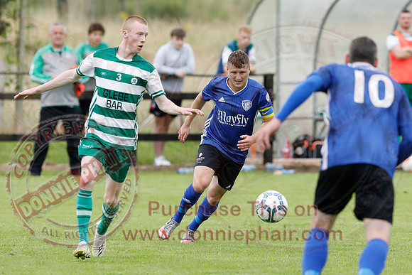 Kesh V Strathroy in Mercer Football League-13