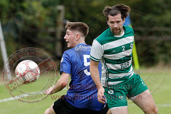 Kesh V Strathroy in Mercer Football League-16