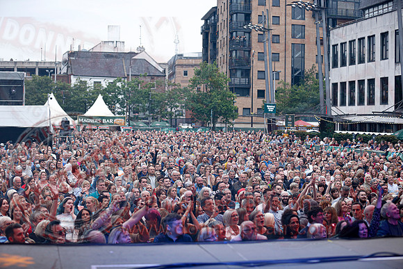 The High Kings at Custom House Square Belfast by Donnie Phair   10-08-21-118
