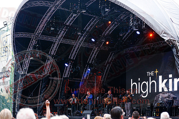 The High Kings at Custom House Square Belfast by Donnie Phair   10-08-21-88