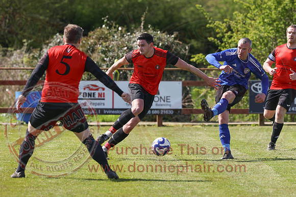 Kesh (1) V Irvinestown (1) in Mercer Football League-14