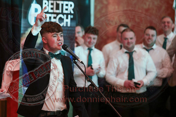 Fermanagh Hurlers receive Lory Meagher Cup Winners Medals in Mahons Hotel-38