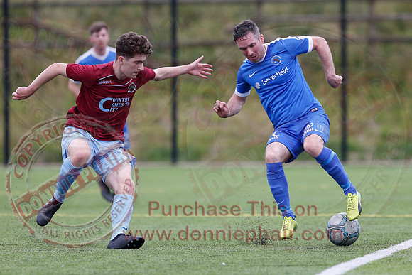 Ballinamallard (1) V Institute (4) in Pre-Season Friendly-4