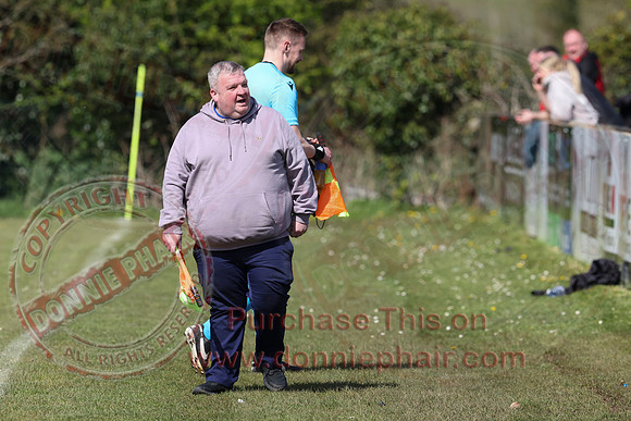 Kesh (1) V Irvinestown (1) in Mercer Football League-1