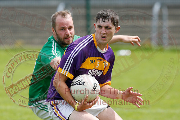 Roslea (3-10) V Derrygonnelly (0-10) in Erne Cup GAA Football Division One Final-14