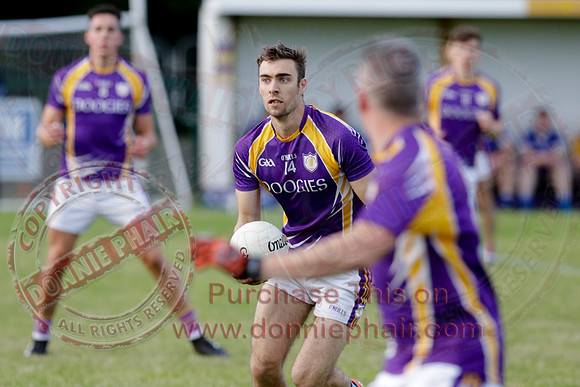 Derrygonnelly (4-17) V Kinawley (0-09) in Senior GAA Football League Division One-2