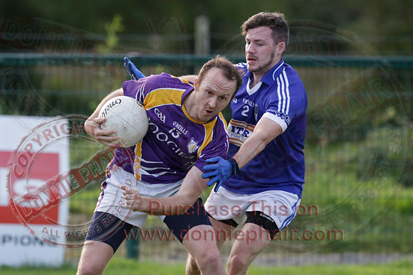 Derrygonnelly (4-17) V Kinawley (0-09) in Senior GAA Football League Division One-11