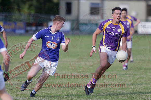 Derrygonnelly (4-17) V Kinawley (0-09) in Senior GAA Football League Division One-12
