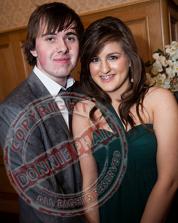 Collegiate Formal held in Corick House Hotel, County Tyrone.