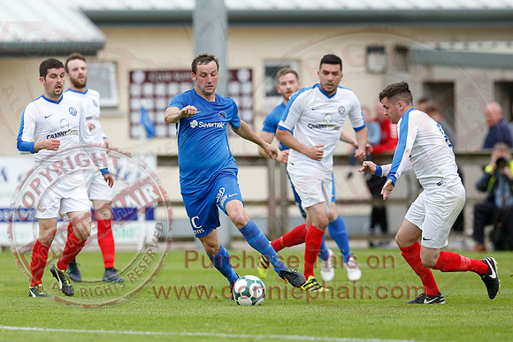 Ballinamallard (3) V Limavady (0) in Bluefin Sports Championship-2