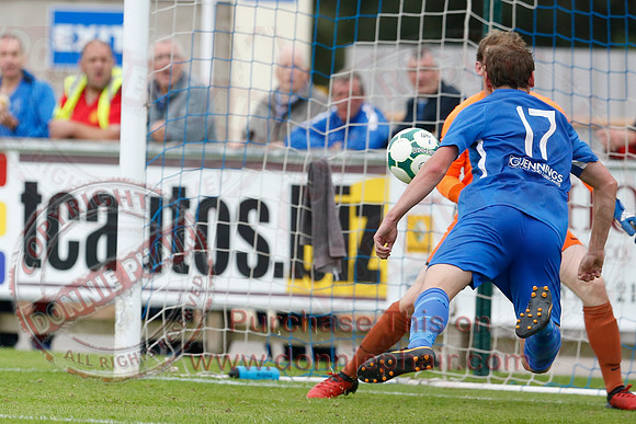 Ballinamallard (3) V Limavady (0) in Bluefin Sports Championship-13