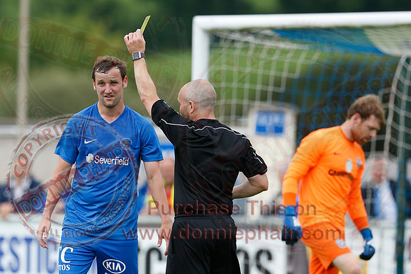 Ballinamallard (3) V Limavady (0) in Bluefin Sports Championship-16