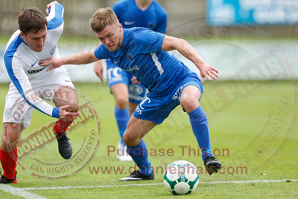 Ballinamallard (3) V Limavady (0) in Bluefin Sports Championship-26