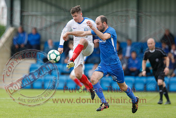 Ballinamallard (3) V Limavady (0) in Bluefin Sports Championship-28