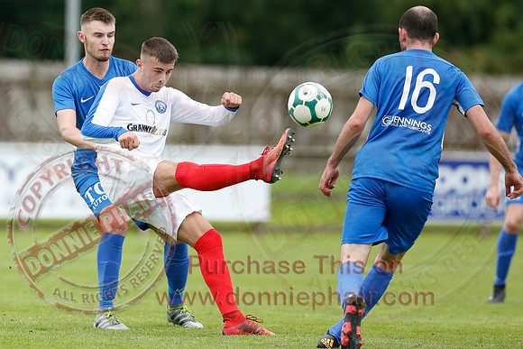 Ballinamallard (3) V Limavady (0) in Bluefin Sports Championship-36