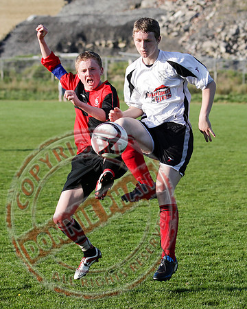 Lisnaskea Rovers V Enniskillen Rangers Youth u16 Soccer.
