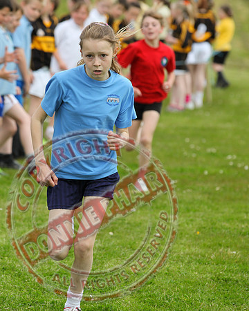 Schools Cross Country Running at the Bawnacre, Irvinestown.