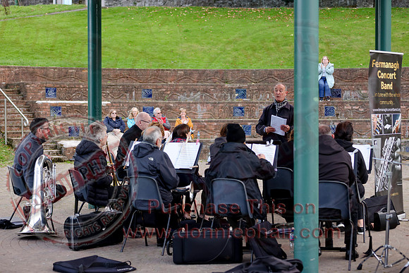 Fermanagh Culture Night - Fermanagh Concert Band at the Round O, Enniskillen-18
