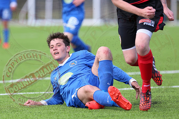 Ballinamallard United Reserve (3) V Coleraine Reserve (2) in IFA Reserve League.