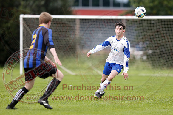 Enniskillen Athletic (3) V Omagh Hospitals (3) in Mercer Cup.-1