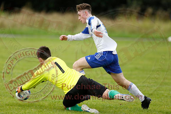 Enniskillen Athletic (3) V Omagh Hospitals (3) in Mercer Cup.-2