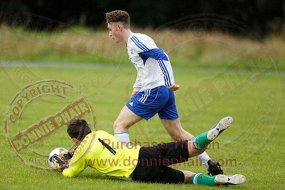 Enniskillen Athletic (3) V Omagh Hospitals (3) in Mercer Cup.-3