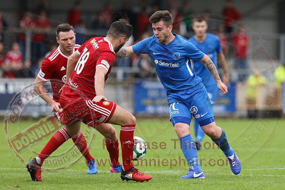 Ballinamallard (1) V Portadown (2) in Bluefin Sports Championship-6