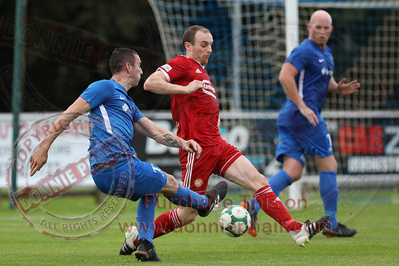 Ballinamallard (1) V Portadown (2) in Bluefin Sports Championship-11