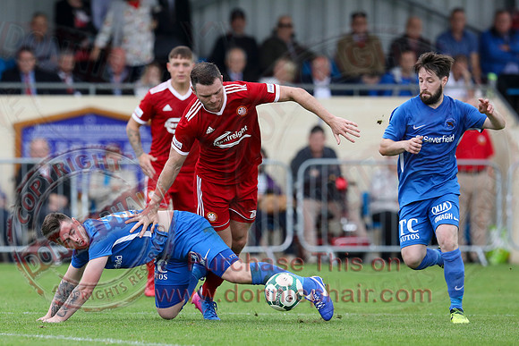 Ballinamallard (1) V Portadown (2) in Bluefin Sports Championship-13