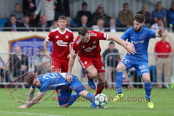 Ballinamallard (1) V Portadown (2) in Bluefin Sports Championship-14