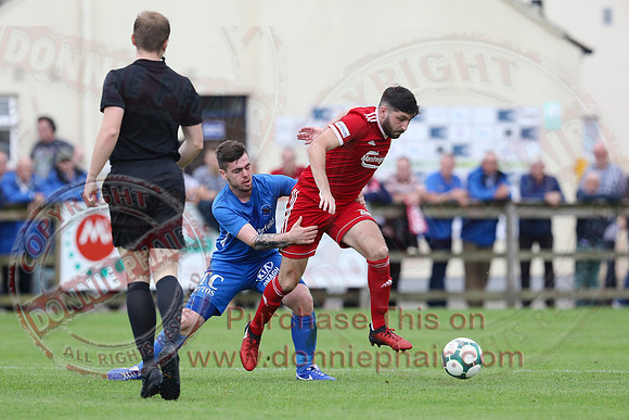 Ballinamallard (1) V Portadown (2) in Bluefin Sports Championship-15