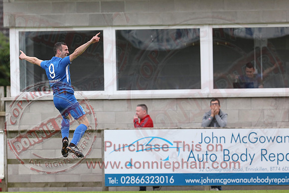 Ballinamallard (1) V Portadown (2) in Bluefin Sports Championship-19