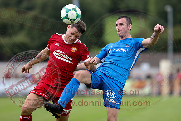 Ballinamallard (1) V Portadown (2) in Bluefin Sports Championship-21