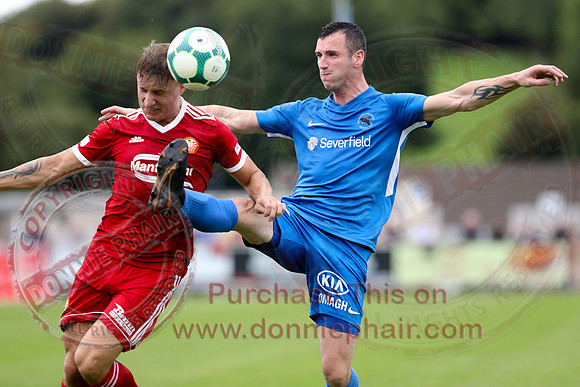 Ballinamallard (1) V Portadown (2) in Bluefin Sports Championship-22