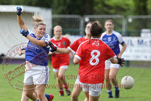 Devenish (3-10) V Newtownbutler (2-09) in Ladies Senior GAA Football Championship Semi-Final-7