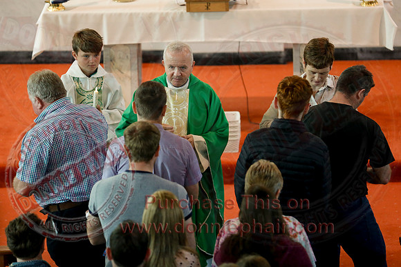 Father Jimmy McPhillips last Mass service at Boho Chapel-1