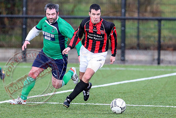 Lisnaskea Rovers (3) V Shelbourne (0) in Fermanagh and Western, Division One.