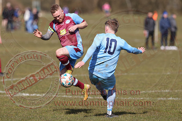 Enniskillen Town (1) V Tummery (2) in Mercer Football League-8