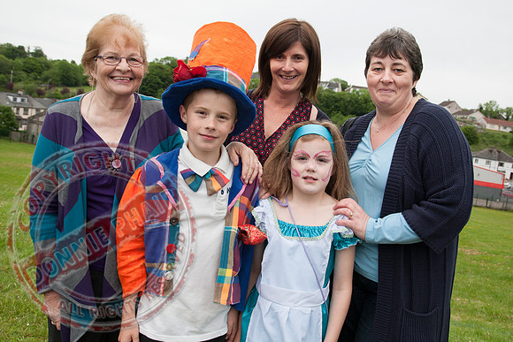 Queen's Jubilee Celebrations in the Moat School, Lisnaskea.