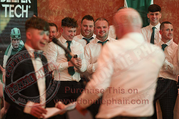Fermanagh Hurlers receive Lory Meagher Cup Winners Medals in Mahons Hotel-46