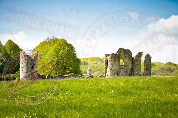 Old Crom Castle Lies in Ruins among the Green Fields of Fermanagh.
